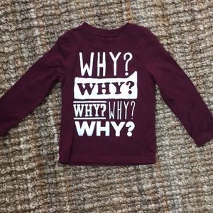 Children’s Place long sleeve tee size 2T